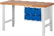 Werkbank, Serie 7125, 2 Schubladen Produktbild img1 S
