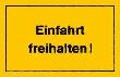 Verbotsschild "Einfahrt freihalten" 250 x 150 Produktbild img1 S