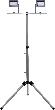 LED Arbeitsleuchte FLARE 2 x 15 W auf Stativ Produktbild img1 S