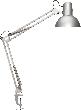 Tischleuchte Study - Silber Produktbild img1 S