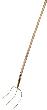Streug. 33925 3zkg 30X30 gold, m.Eschenstiel Produktbild img1 S