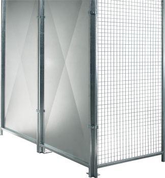 Gasflaschenlagerbox B2100xT1500xH2200 mm Doppelflügeltür feuerverzinkt Produktbild img1 L