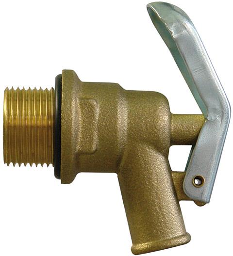 Messinghahn 3/4" für ölhaltige Stoffe Produktbild img1 L
