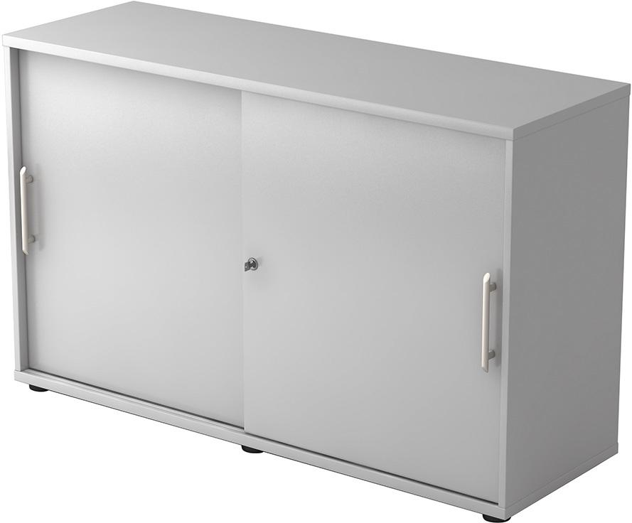 Schiebetürenschrank 1200x400x748 Grau/Grau Produktbild img1 L