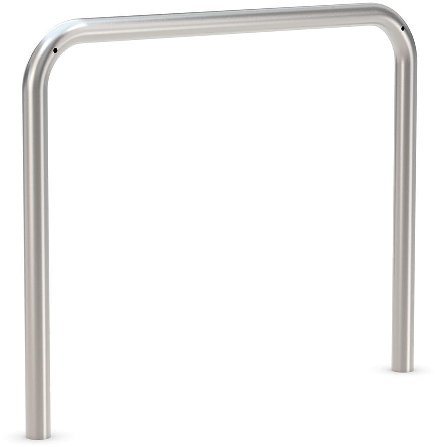 Fahrrad-Anlehnbügel Edelstahl, L 1000 mm zum Einbetonieren Produktbild img1 L