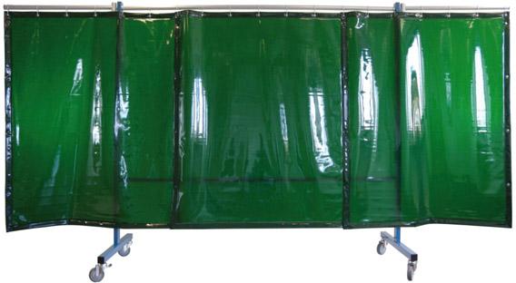 Schutzwand fahrbar eurogrün SINOtec Produktbild img1 L