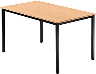 Besprechungstisch Buche/schwarz 120x80 Produktbild img1 L
