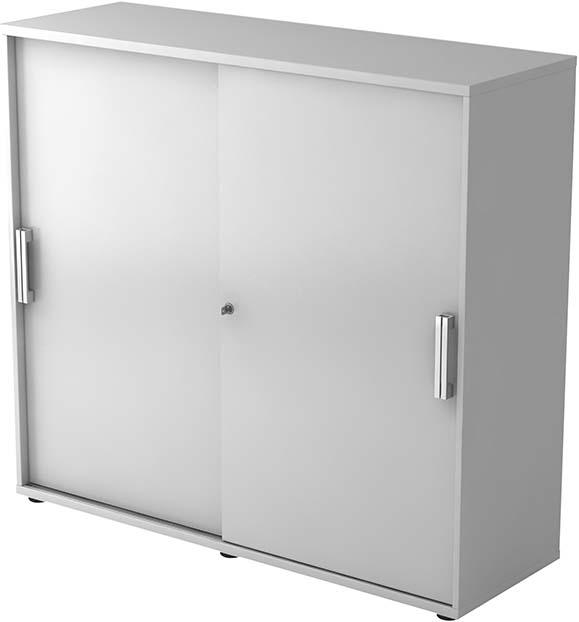 Schiebetürenschrank 1200x400x1100 Grau/Grau Produktbild img1 L