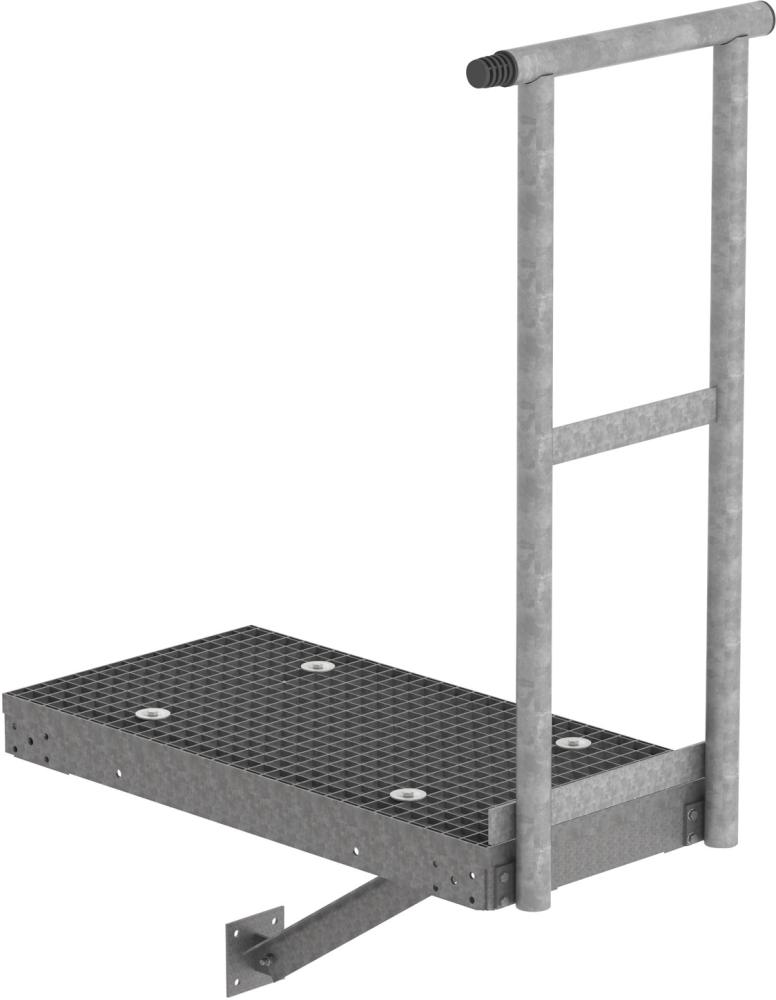 Erweiterungspodest Stahl verzinkt B1000xT500 mm GÜNZBURGER STEIGTECHNIK Produktbild img1 L
