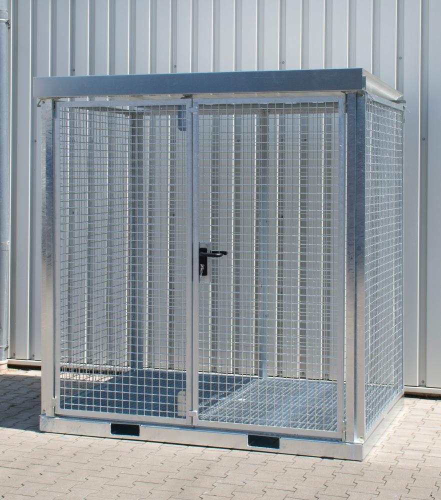 Gasflaschen-Container 2115x1570x2260 mm Produktbild img1 L