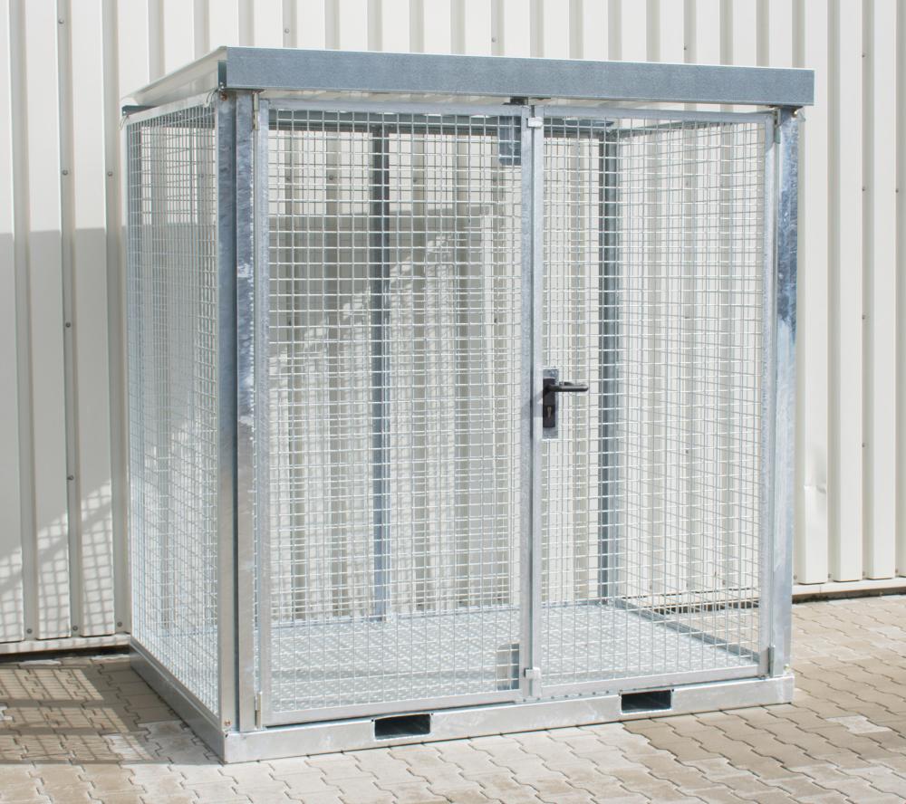 Gasflaschen-Container 2115x1570x2260 mm Produktbild img1 L