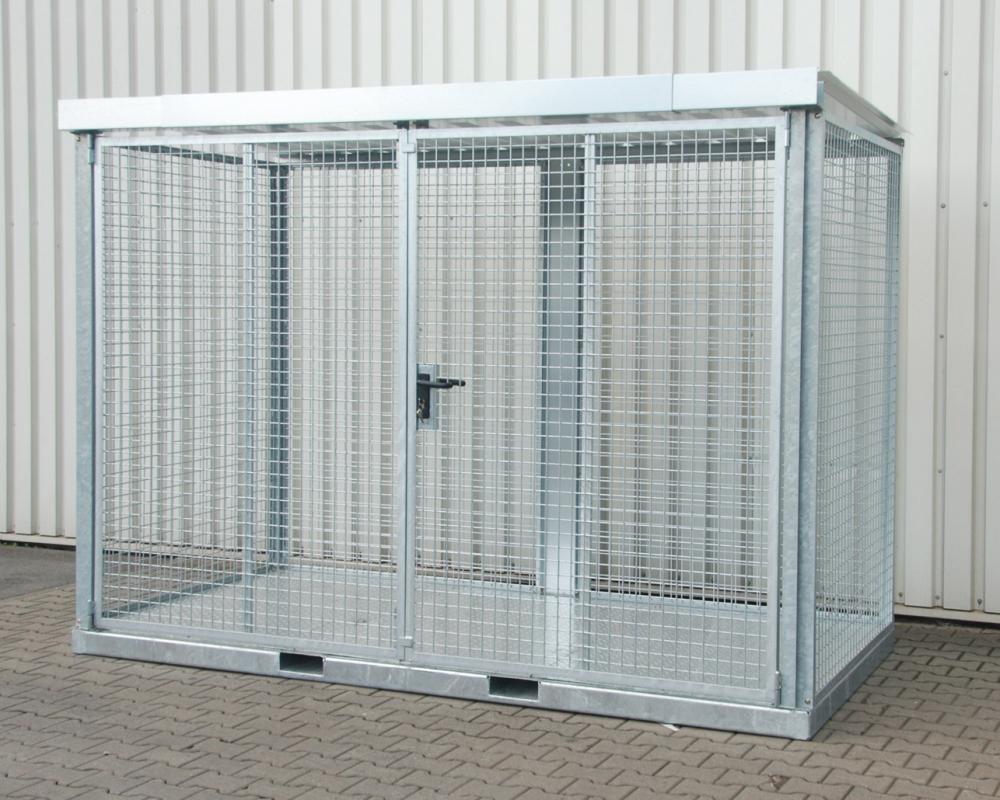 Gasflaschen-Container 3135x1570x2260 mm Produktbild img1 L