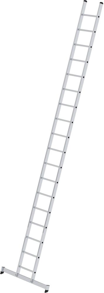 Alu-Anlegeleiter 18 Spr. mit nivello-Traverse Produktbild img1 L