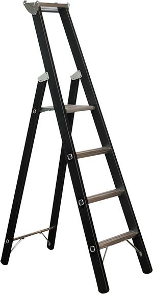 Stehleiter Megastep S 4 Sprossen Arbeitshöhe 3,10 m Produktbild img1 L
