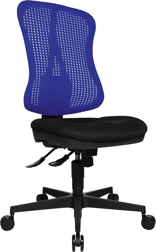 Drehstuhl Head Point SY schwarz/blau,Netzr. Produktbild img1 L