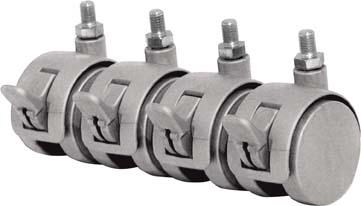 Rollensatz für Stellwand (4 Stück) Produktbild img1 L