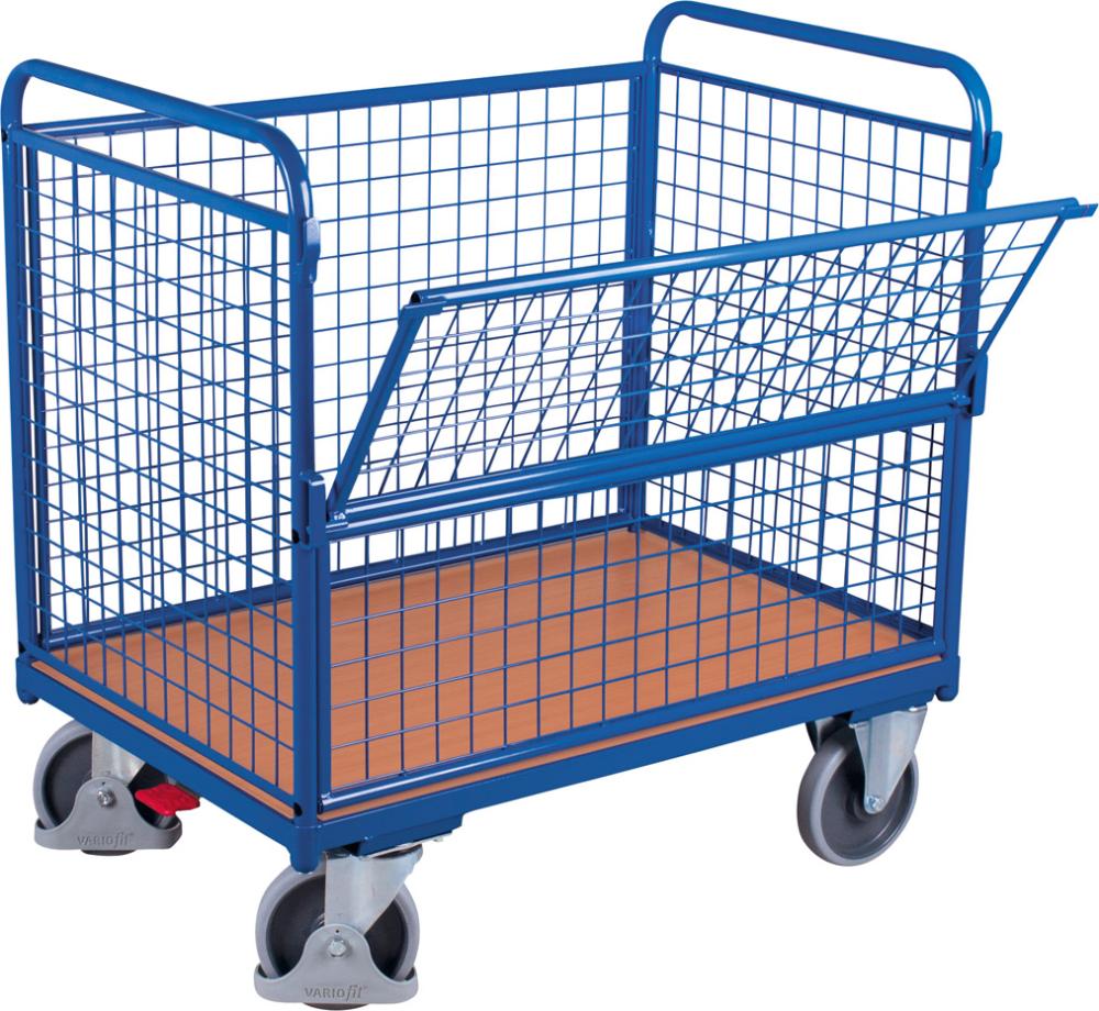 Drahtkastenwagen mit Stahlrohr-Aufbau Produktbild img1 L