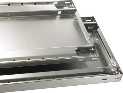 Fachboden B1000xT400 mm inkl. 4 Träger vzk Fachlast 250kg Produktbild img1 L