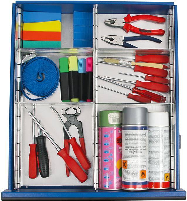 Schubladen-Einteilung, Höhe 100 mm Produktbild img1 L