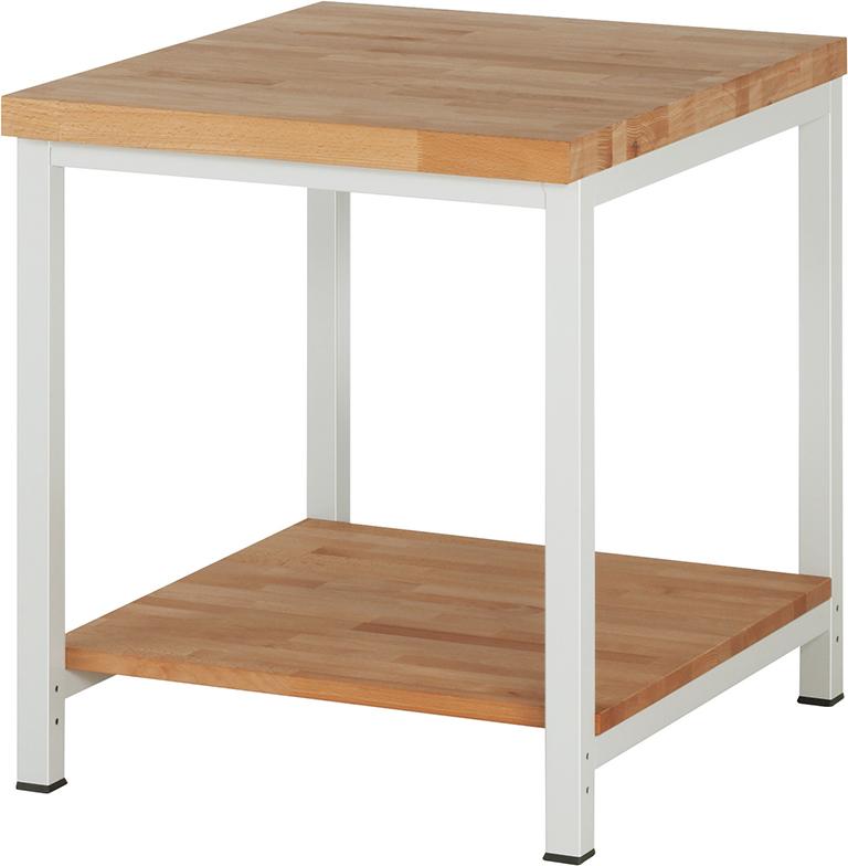 Werkbank (mit Buche massiv-Ablageboden), Tiefe 900 mm Produktbild img1 L