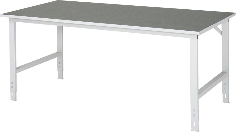 Arbeitstisch Tom - Linoleum-Platte B2000xT1000xH7 60-1080mm Produktbild img1 L
