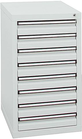 Schubladenschrank, 900x500x500 mm, Schubladen 8x 100 mm Produktbild img1 L