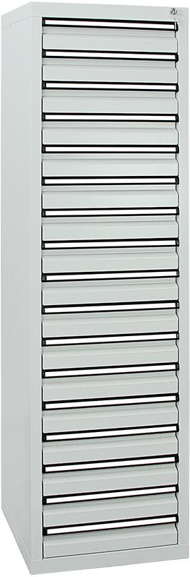 Schubladenschrank, 1800x500x500 mm, Schubladen 17x 100 mm Produktbild img1 L
