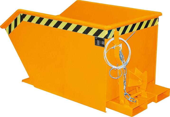 Kippbehälter GU 500 l B780xT1440xH680 mm RAL2000 Tragkraft 1000kg Produktbild img1 L