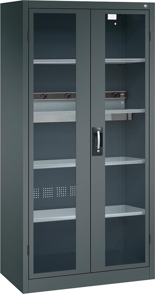Akkuladeschrank BASIC mit Sichtfenstertüren Produktbild img1 L