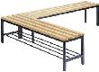 Freistehende Sitzbank, Holzleiste Produktbild img1 S