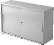 Schiebetürenschrank 1200x400x748 Grau/Grau Produktbild img1 S