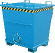 Klappbodenbehälter 1000l B1200xT1040xT1270 mm RAL5012 Tragkraft 2000kg Typ BKB 1000 Produktbild img1 S