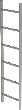 Schachtleiter 6 Sprossen L 1,68 m B440 mm LW 300 mm Edelstahl V4A Produktbild img1 S