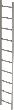 Schachtleiter 10 Sprossen L 2,80 m B440 mm LW 300 mm Edelstahl V4A Produktbild img1 S