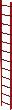 Schachtleiter 12 Sprossen L 3,36 m B450 mm LW 300 mm GFK Produktbild img1 S