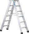 Stufenleiter Seventec B 2x6 Stufen Leiterlänge 1,43 m Arbeitshöhe 2,85 m ZARGES Produktbild img1 S