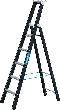 Stehleiter Megastep S 5 Sprossen Arbeitshöhe 3,35 m Produktbild img1 S