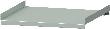 Einlegeboden B940xT 620mm RAL 7035 Produktbild img1 S