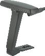 Multifunktionsarmlehne für Arbeitsstuhl schwarz BIMOS Produktbild img1 S