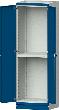 Leergehäuse Modell 102 B715xT720xH2200mm RAL 7035/5012 mit Türen Schubladenblock NH 900mm Produktbild img1 S