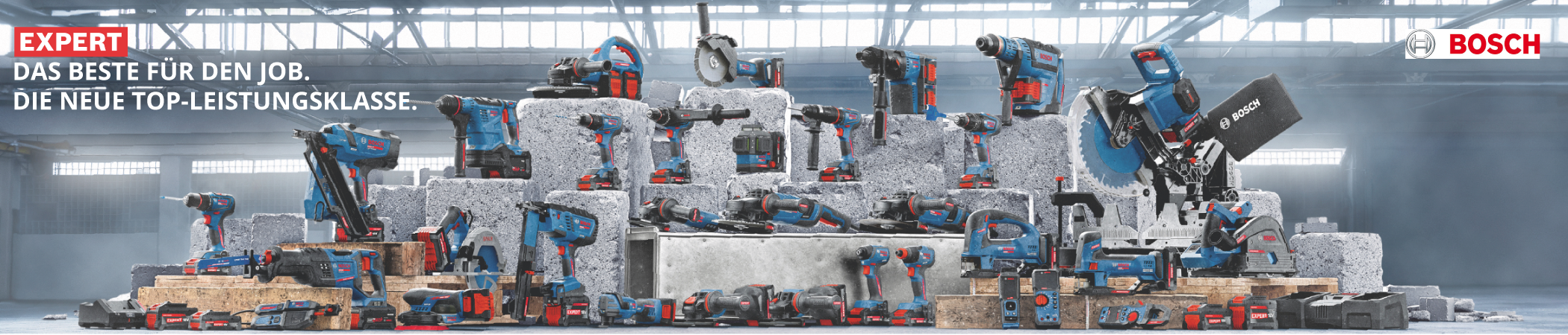 Erlebe EXPERT – die neue Klasse an leistungsstarken Elektrowerkzeugen von Bosch. EXPERT-Werkzeuge sind das Ergebnis intensiver Forschung und moderner Technologien. Sie wurden entwickelt, um dir dabei zu helfen, die anspruchsvollsten Arbeiten sicher und einfach zu erledigen.