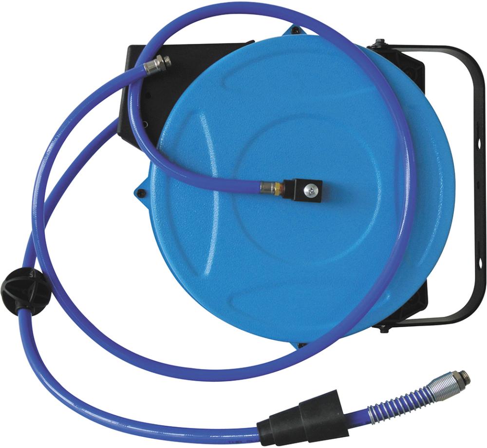 Schlauchaufroller Stahl für Luft/ Wasser inkl 12m-Schlauch Ø9,5mm,AG G3/8", EWO Produktbild img1 L