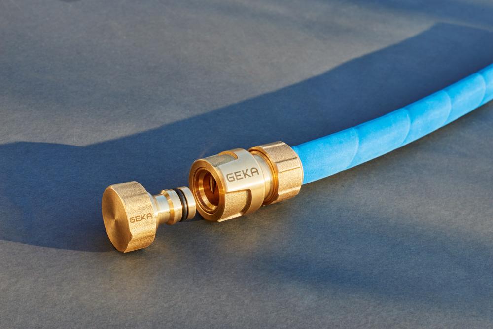 GEKA plus-Verschluss- Stecker, Stecksystem, KTW, Messing SB Produktbild img1 L