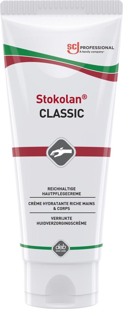 Stokolan Classic Hautpflegecreme 100 ml Tube trockene-strapaz. Haut Produktbild img1 L
