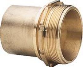 Tankwagenkupplung, Außengewinde, Schlauchstutzen glatt