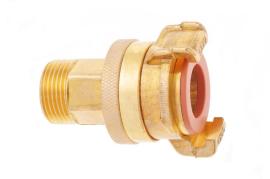 GEKA® plus Gewindestück K, SH, MS, DVGW, mit Außengewinde