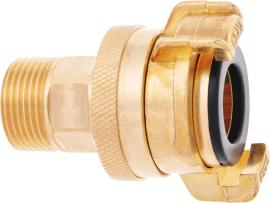 GEKA® plus SH-Gewindestück, mit Außengewinde