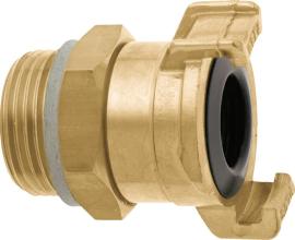 GEKA® plus Gewindestück 2000, mit Außengewinde