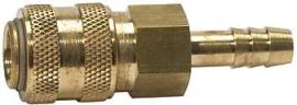 SchnellverschlusskupplungNW 5, Messing, connect-line, Tülle 4mm RIEGLER Produktbild