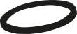 NBR Dichtung KAMLOK 1" f. Muttert. schwarz, 1" Produktbild